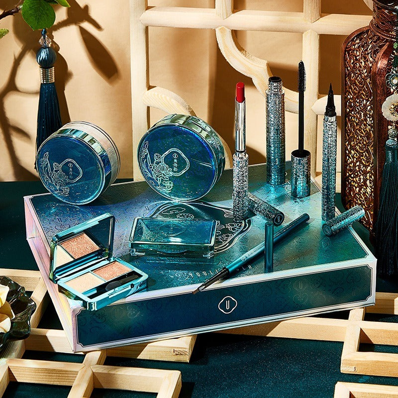 8-Piece Air Cushion Makeup & Lipstick Set